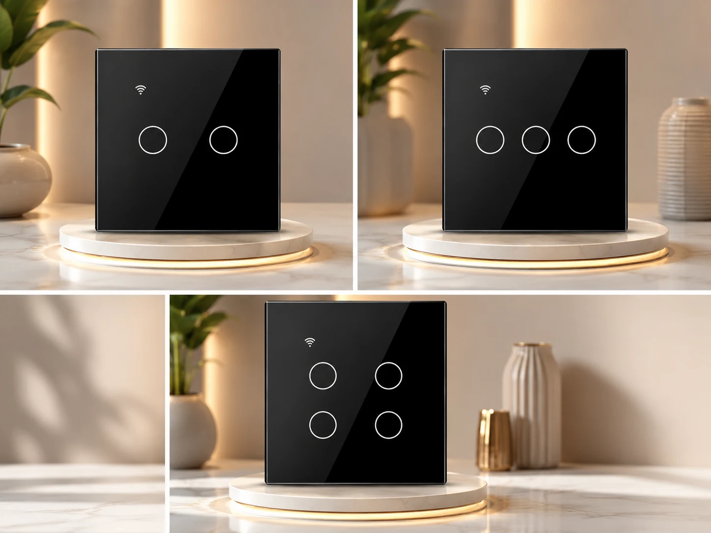 Modern Smart Touch Switch Panel – ButterFly BD
