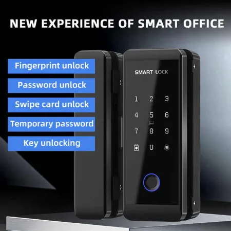 G1 TT Smart Finger Print Lock for Glass Door – ButterFly BD image 3