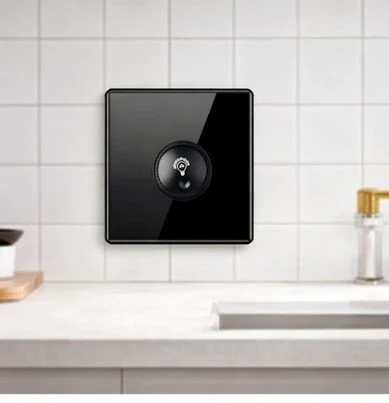 Full Glass Dimmer switch Black – ButterFly BD image 3