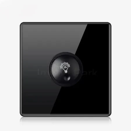 Full Glass Dimmer switch Black – ButterFly BD