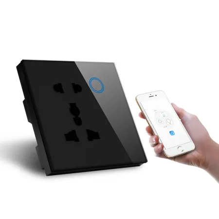 Wifi Smart 5 pin Socket Black – ButterFly BD