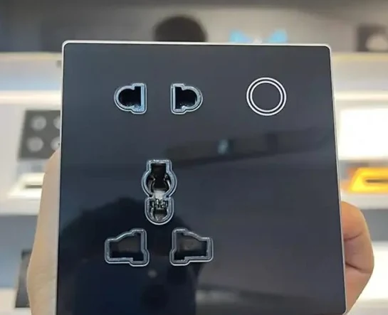 Wifi Smart 5 pin Socket Black – ButterFly BD image 2