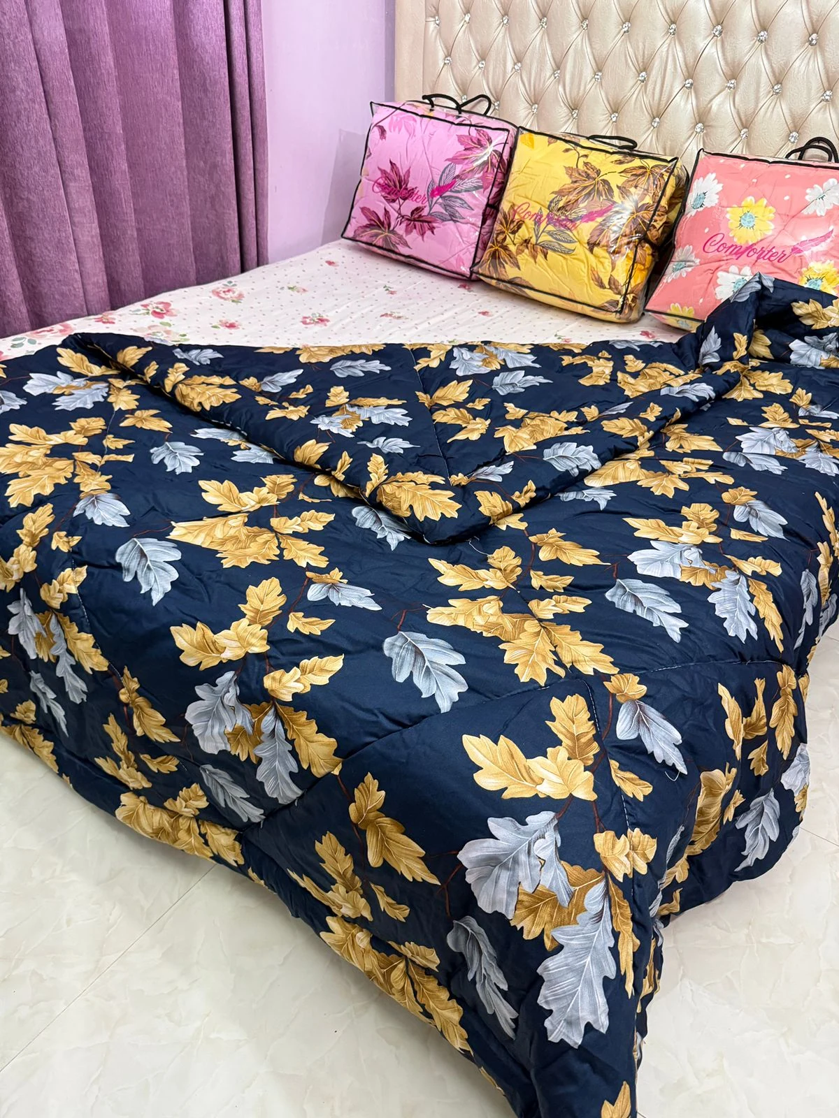 Luxury Comfort Comforter – Premium Sleep Essential(King Size) – ButterFly BD image 2