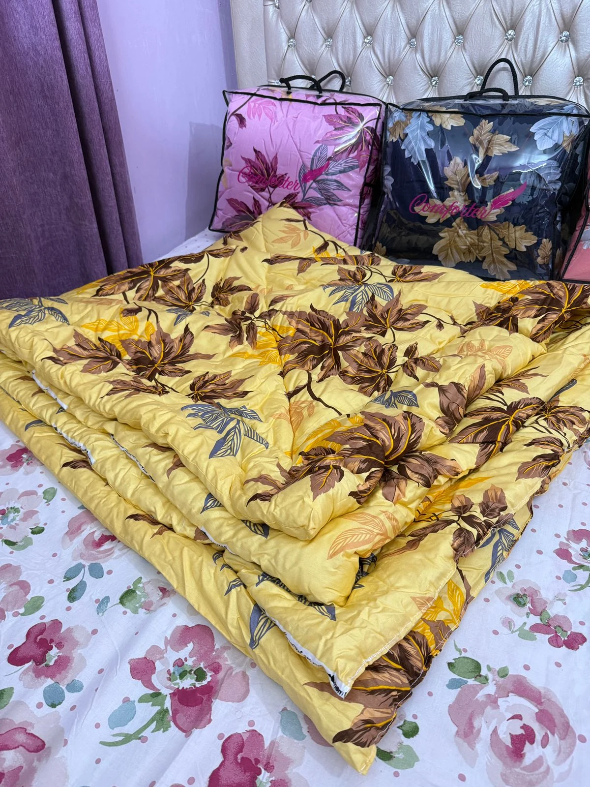 Luxury Comfort Comforter – Premium Sleep Essential(King Size) – ButterFly BD image 4
