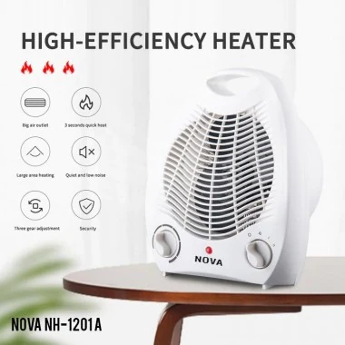 NOVA REP -1201A Electric Fan Room Heater 2000W – ButterFly BD
