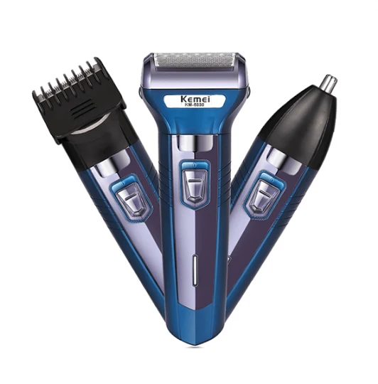 KEMEI 6330 Electric Rechargeable Hair Trimmer Hair Clipper চুল কাটা মেশিন – ButterFly BD image 3