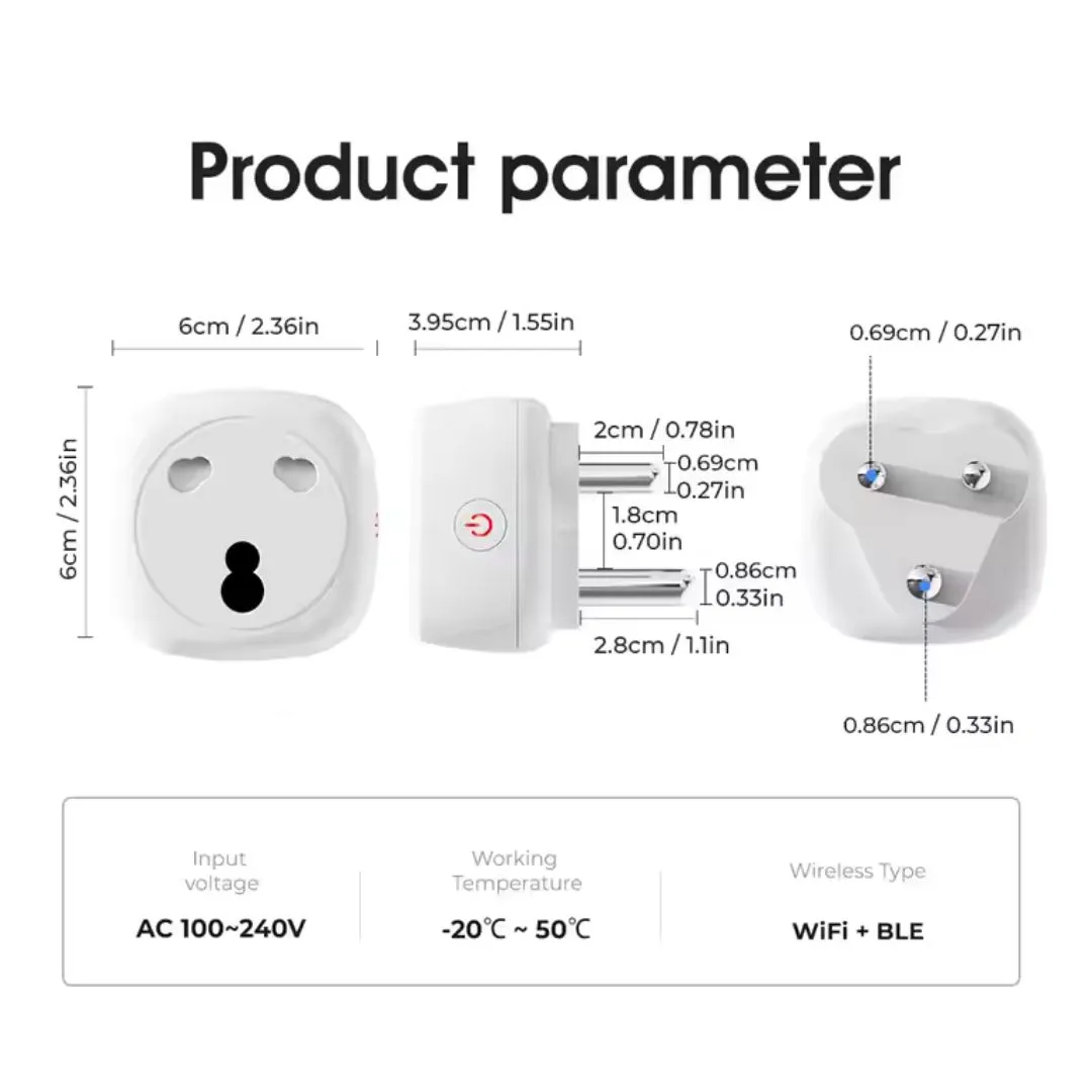 Smart 3 Pin Plug – ButterFly BD image 3