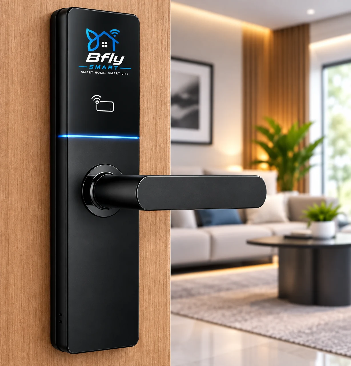 HUNE 918-H10-D Smart Hotel & Office Door Lock